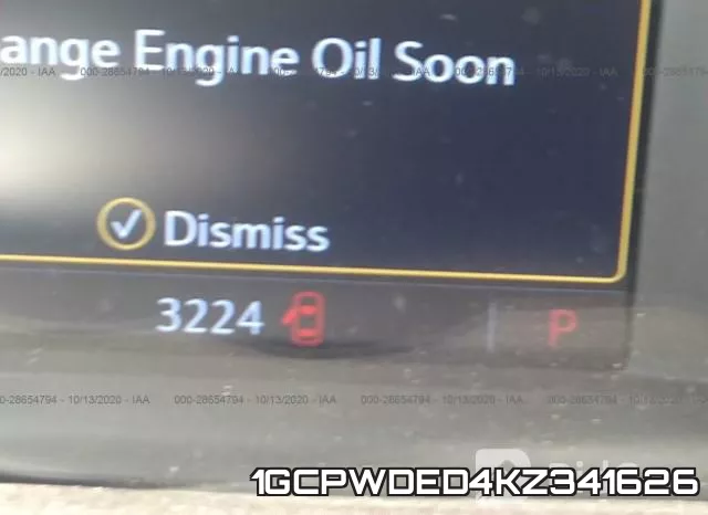 1GCPWDED4KZ341626 фото 8
