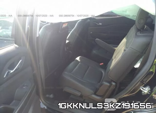 1GKKNULS3KZ191656 фото 8
