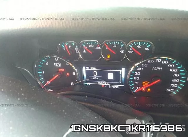 1GNSKBKC7KR116386 фото 8