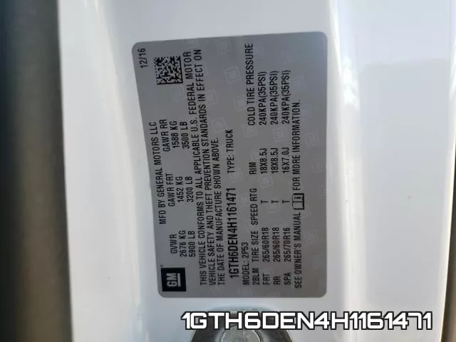 1GTH6DEN4H1161471 фото 2