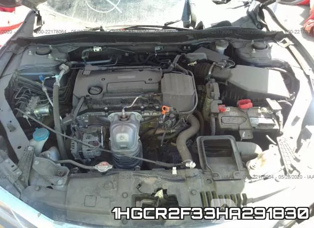 1HGCR2F33HA291830 фото 2