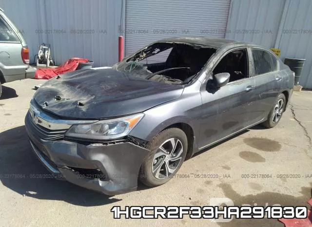 1HGCR2F33HA291830 фото 3