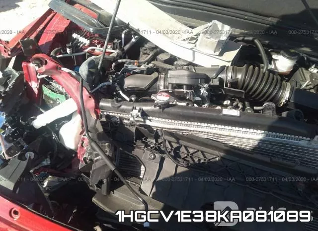 1HGCV1E38KA081089 фото 2
