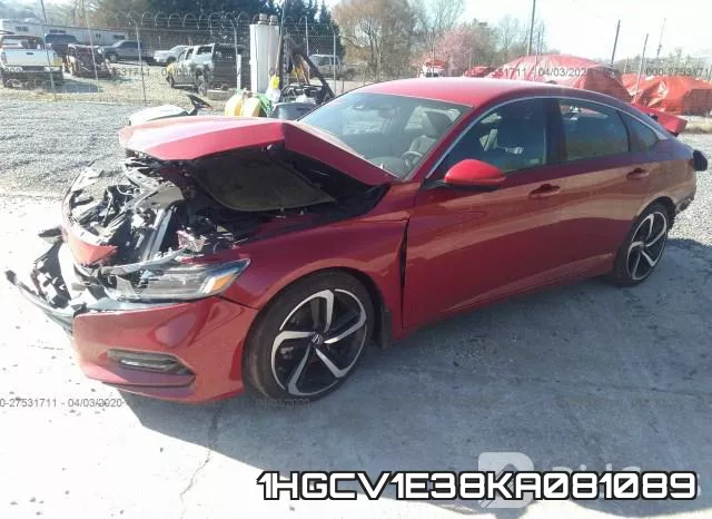 1HGCV1E38KA081089 фото 3