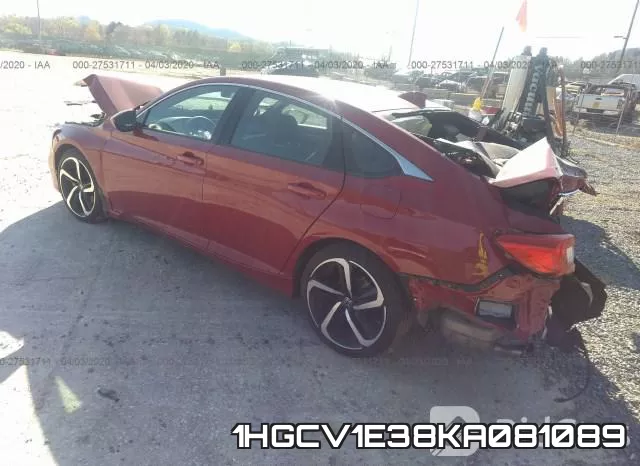 1HGCV1E38KA081089 фото 4