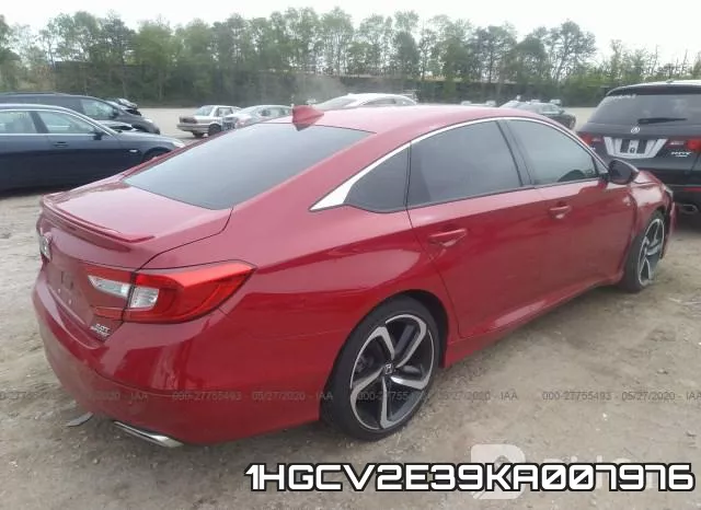 1HGCV2E39KA007976 фото 5