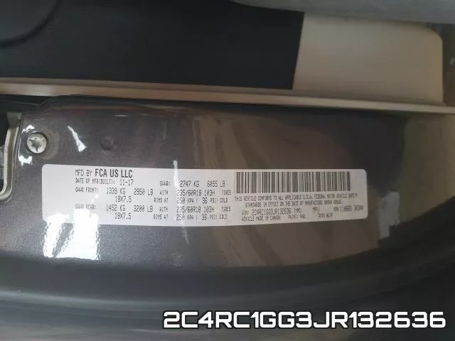2C4RC1GG3JR132636 фото 2