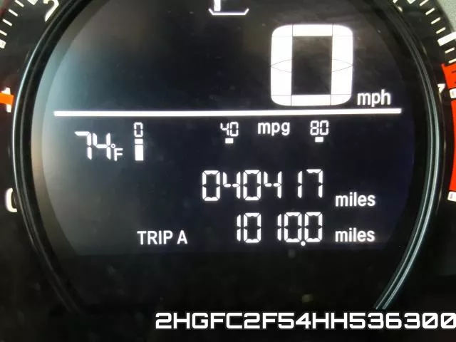 2HGFC2F54HH536300 фото 9