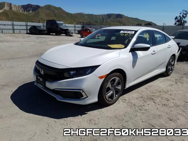 2HGFC2F60KH528033 фото 3