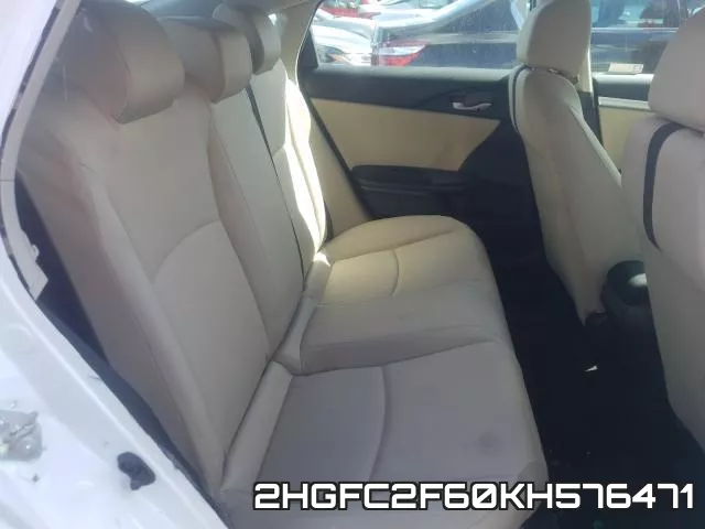 2HGFC2F60KH576471 фото 7