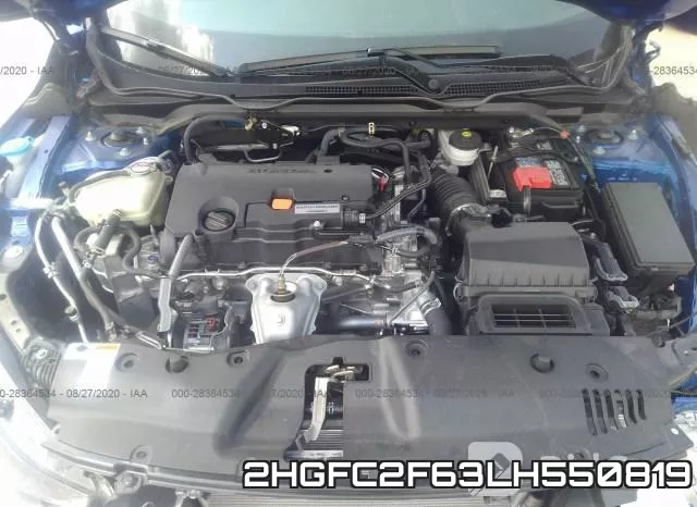 2HGFC2F63LH550819 фото 2