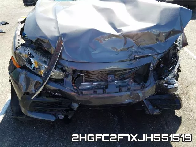 2HGFC2F7XJH551519 фото 8