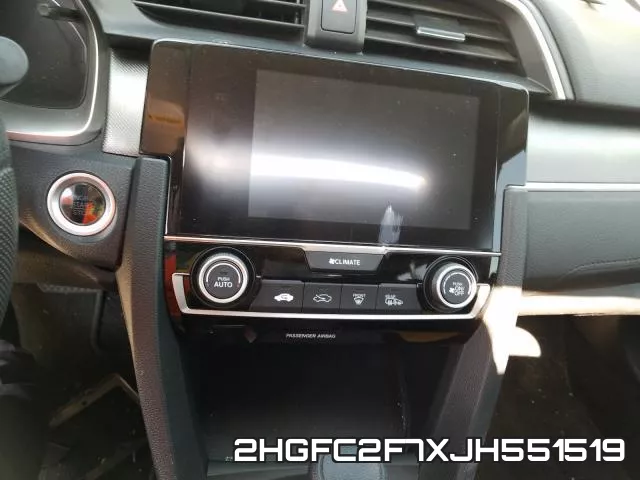 2HGFC2F7XJH551519 фото 10
