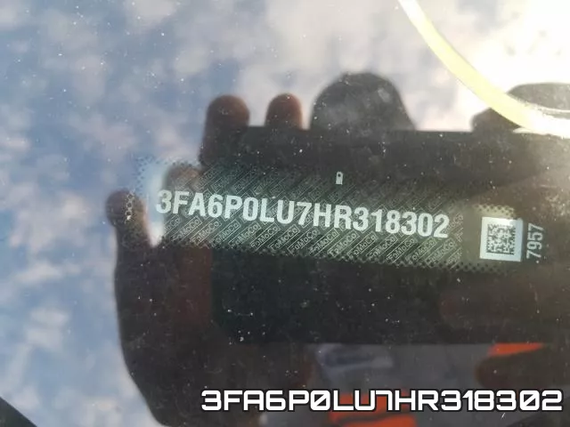 3FA6P0LU7HR318302 фото 2