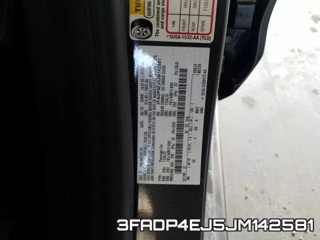 3FADP4EJ5JM142581 фото 2