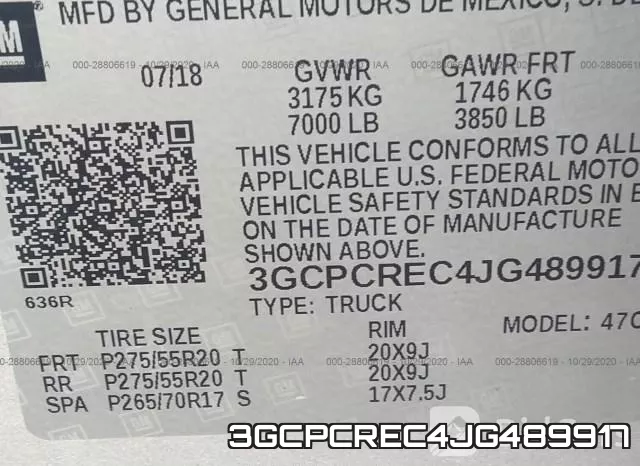 3GCPCREC4JG489917 фото 10