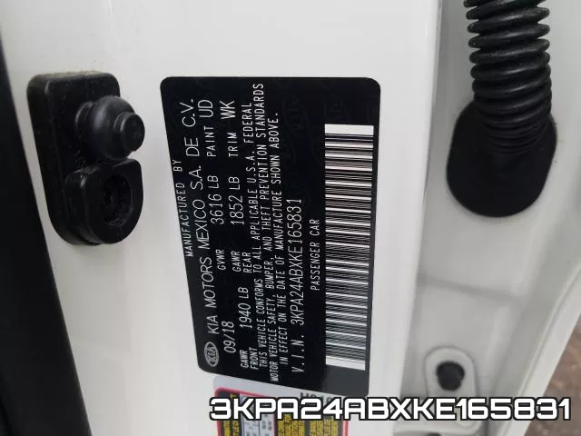 3KPA24ABXKE165831 фото 2