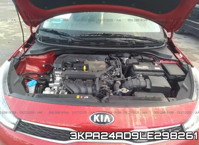 3KPA24AD9LE298261 фото 2