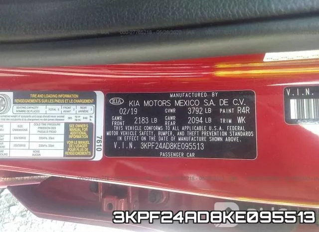 3KPF24AD8KE095513 фото 10