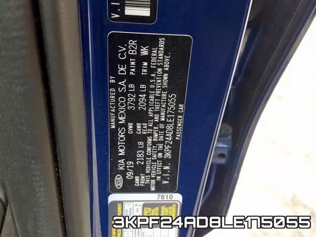 3KPF24AD8LE175055 фото 2