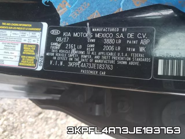 3KPFL4A73JE183763 фото 2