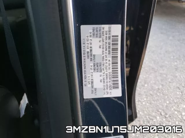 3MZBN1U75JM203016 фото 2