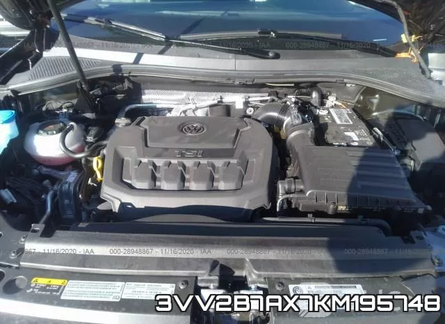 3VV2B7AX7KM195748 фото 2