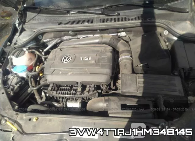 3VW4T7AJ1HM348145 фото 2