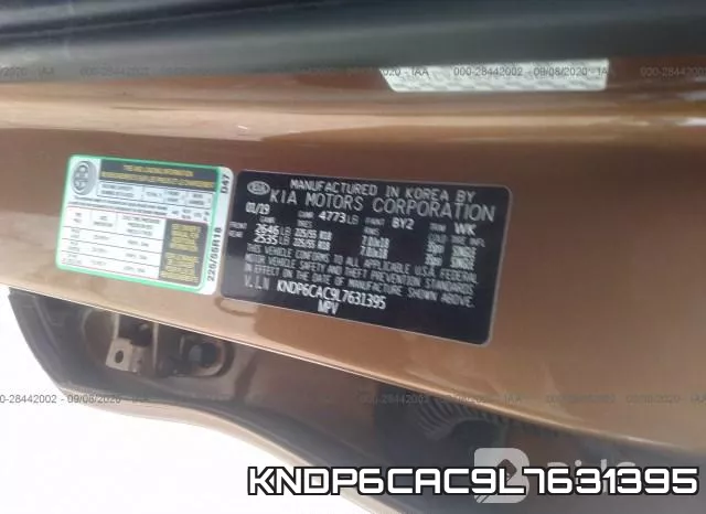 KNDP6CAC9L7631395 фото 10