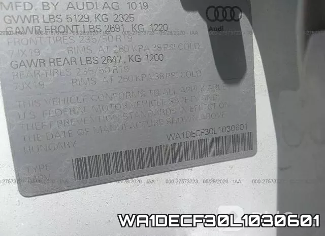 WA1DECF30L1030601 фото 10