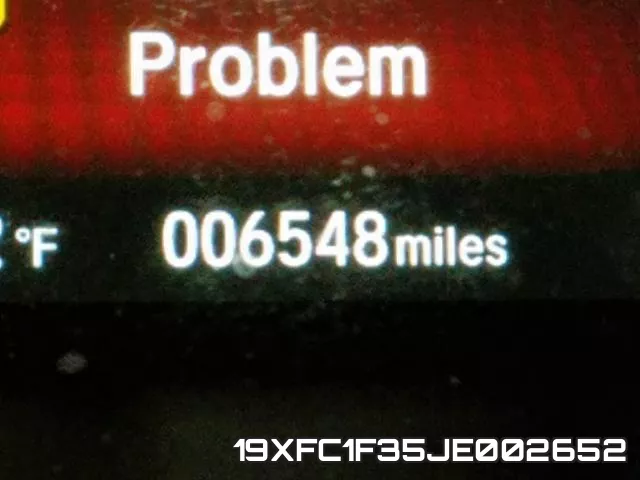 19XFC1F35JE002652 фото 9