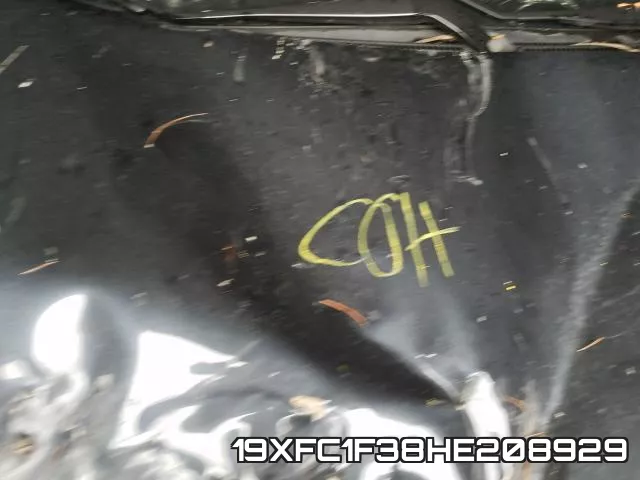 19XFC1F38HE208929 фото 8