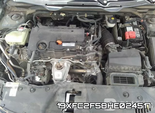 19XFC2F58HE024517 фото 2