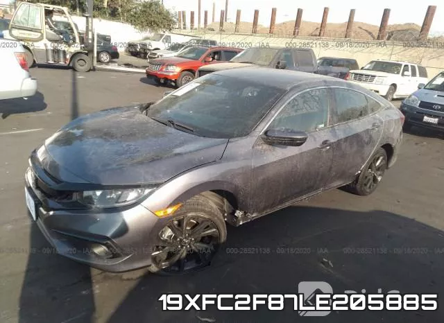 19XFC2F87LE205885 фото 3