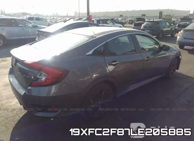 19XFC2F87LE205885 фото 5