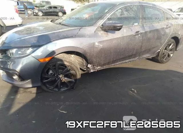 19XFC2F87LE205885 фото 7