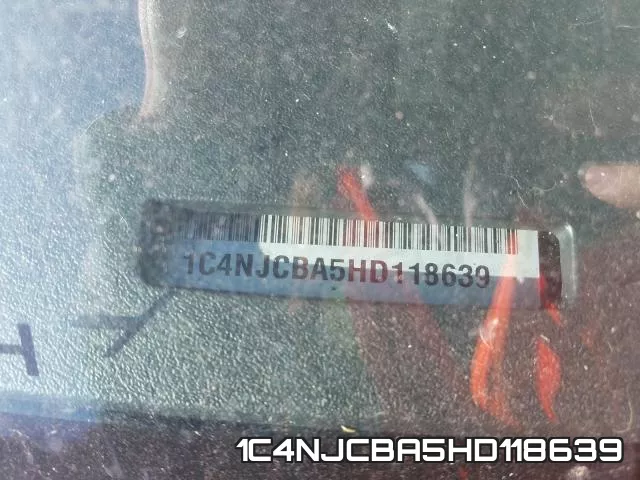 1C4NJCBA5HD118639 фото 2