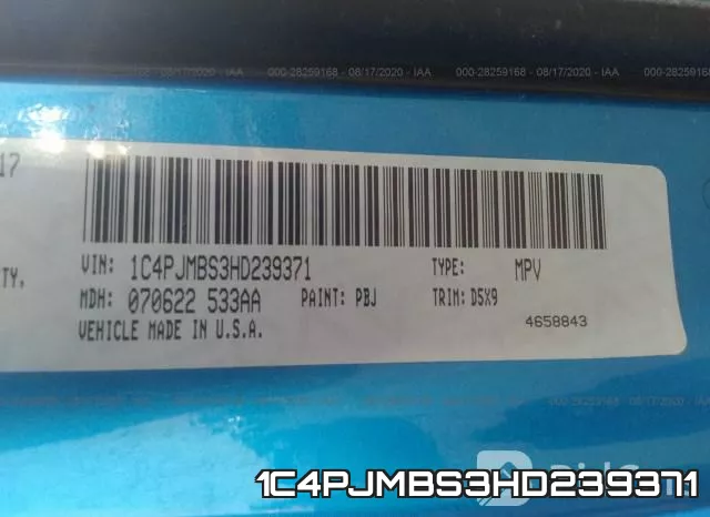 1C4PJMBS3HD239371 фото 10