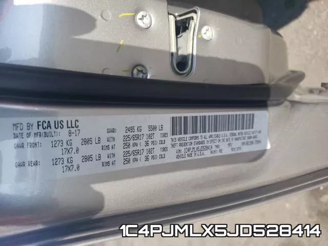 1C4PJMLX5JD528414 фото 2