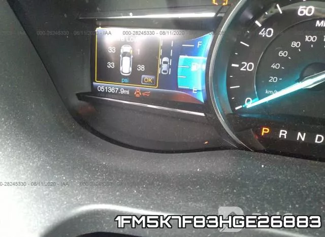 1FM5K7F83HGE26883 фото 8