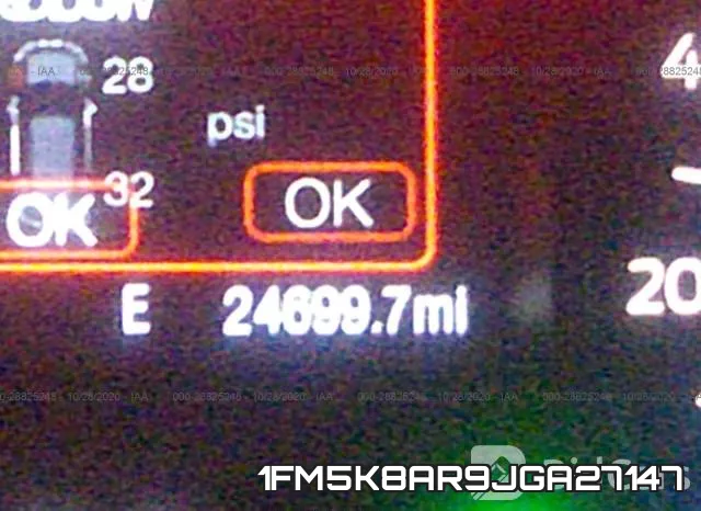 1FM5K8AR9JGA27147 фото 8