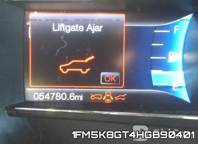 1FM5K8GT4HGB90401 фото 8