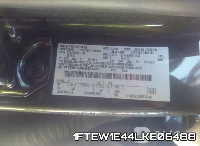 1FTEW1E44LKE06488 фото 10
