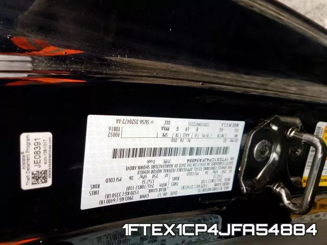 1FTEX1CP4JFA54884 фото 2