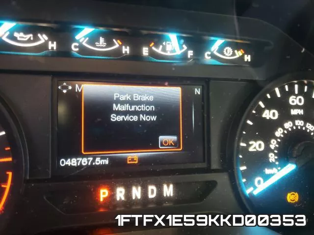 1FTFX1E59KKD00353 фото 9