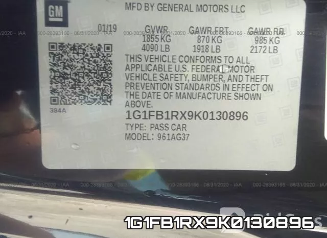1G1FB1RX9K0130896 фото 10