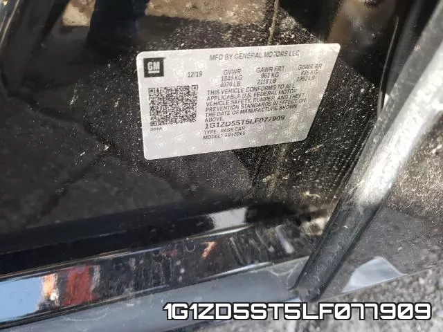 1G1ZD5ST5LF077909 фото 2