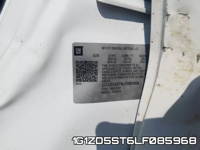 1G1ZD5ST6LF085968 фото 2