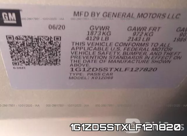 1G1ZD5STXLF127820 фото 10