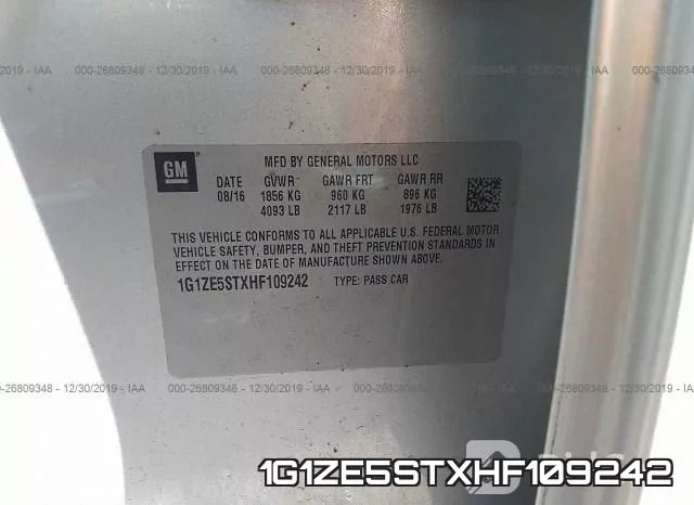 1G1ZE5STXHF109242 фото 10